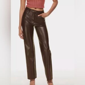 Aritzia Wilfred Melina Vegan Leather